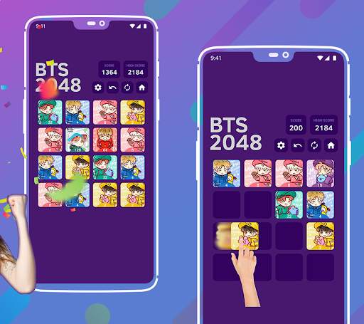 2048 BTS Game screenshot 10