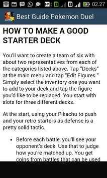 Guide of Pokemon Duel screenshot 8