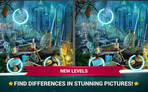 Find the Differences Haunted – Spot It Game screenshot 1