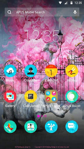 Pink Spring Flowers theme & HD wallpapers screenshot 1