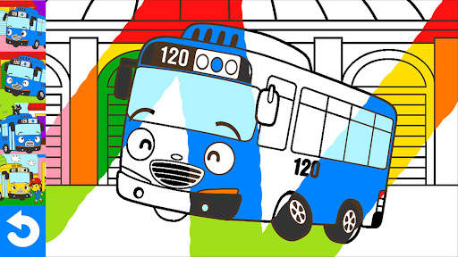 Little Bus Coloring Magic Touch screenshot 2