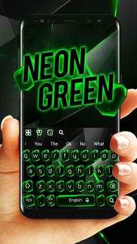 Typing. Fast Neon Green Keyboard screenshot 1