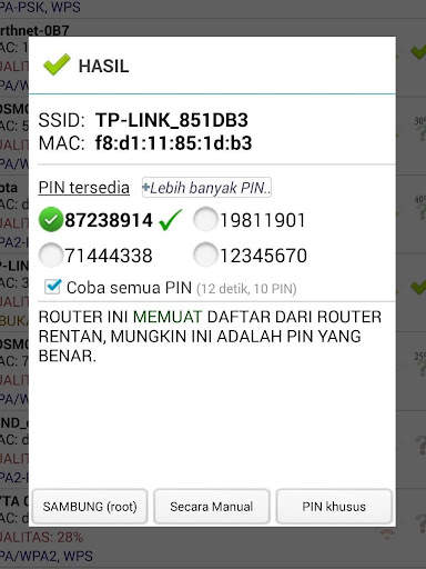 Wifi WPS Plus screenshot 2
