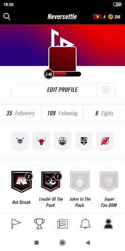 FANDOM SPORTS App screenshot 8
