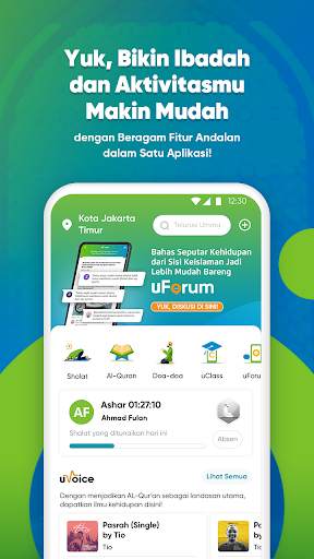 umma: Muslim Azan Prayer Quran screenshot 1