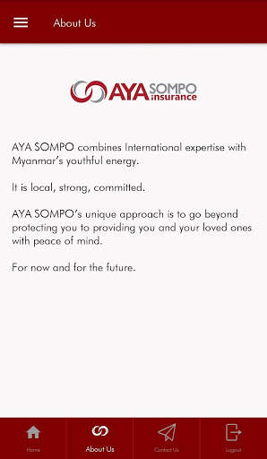 AYA SOMPO Insurance screenshot 1