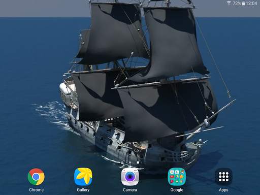 Sailing Ship Live Wallpaper screenshot 11