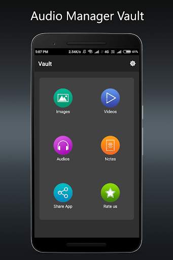 Audio Manager : Private Vault, Hide photo & video screenshot 3