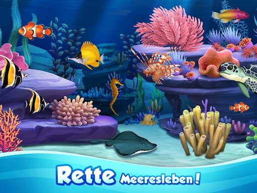 Aqua Blast: Fish Matching 3 Puzzle & Ball Blast screenshot 1