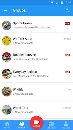 Freedocast: Live Video screenshot 4