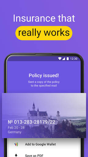 Tripinsurance:travel insurance screenshot 1