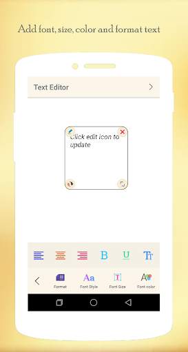 Text on photo - Text editor screenshot 3