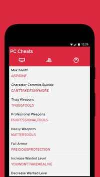 Cheat Codes for GTA Vice City screenshot 1