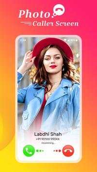 Photo Caller Screen - Full Screen Caller ID 3 تصوير الشاشة