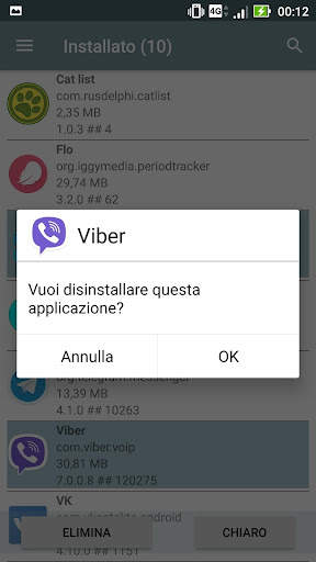Gestore app di sistema screenshot 4
