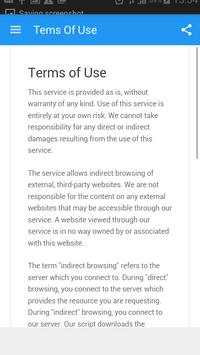 Proxy Browser screenshot 3