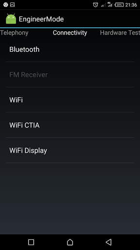 MTKAPP : MTK Engineer Mode screenshot 5