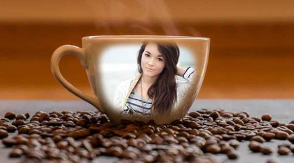 Cofee Cup Photo Frame 1 تصوير الشاشة