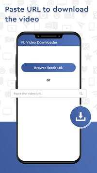 Video Downloader for facebook screenshot 1