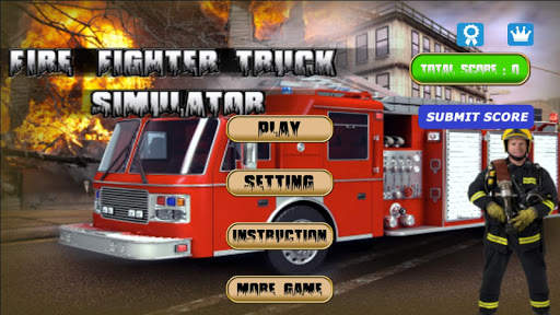 FIRE TRUCK SIMULATOR screenshot 1