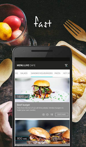 Menu Live - Interactive Menu screenshot 3