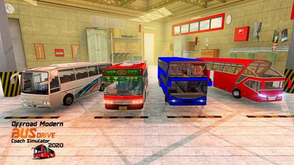 Offroad Modern Bus Drive:Coach Simulator 2020 screenshot 8