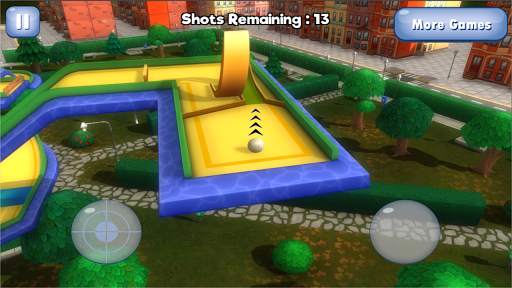 Mini Golf 3D Star City स्क्रीनशॉट 2