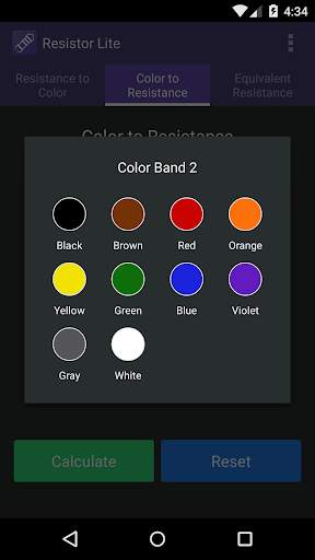 Resistor Lite screenshot 3