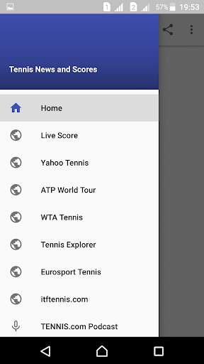 Tennis News and Scores screenshot 1