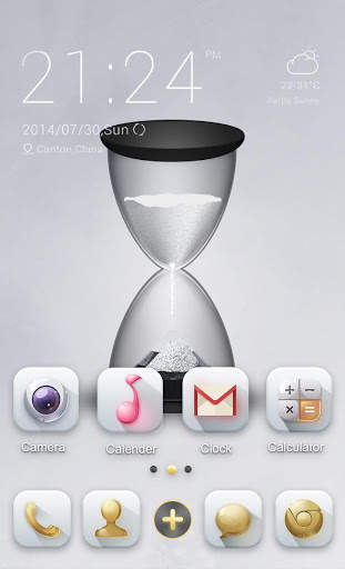 Pure Spirit GO Launcher Theme screenshot 3