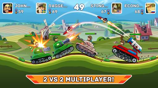 Hills of Steel screenshot 1