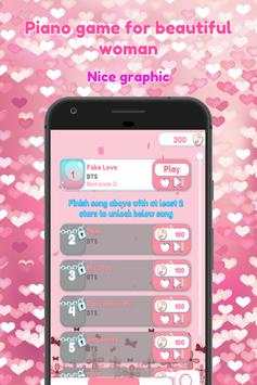 BTS Pink Piano Tiles screenshot 1