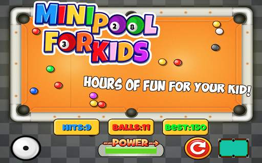 Mini Pool for Kids स्क्रीनशॉट 6