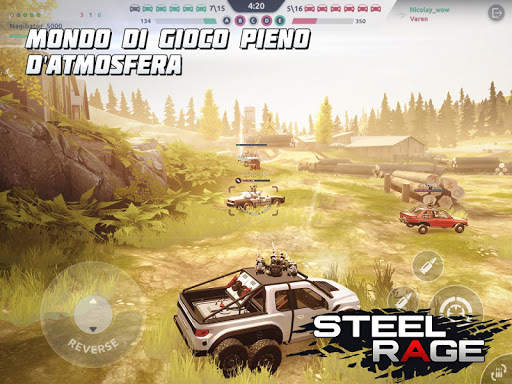 Steel Rage: Mech Cars PvP War screenshot 6