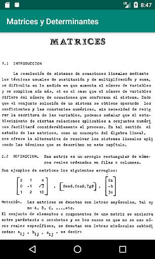 Matrices y Determinantes screenshot 5