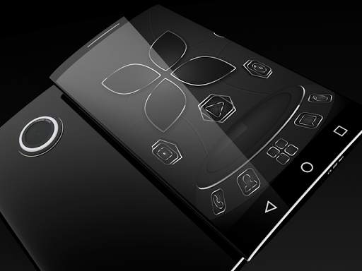 Soft Touch Black theme for Next Launcher screenshot 1