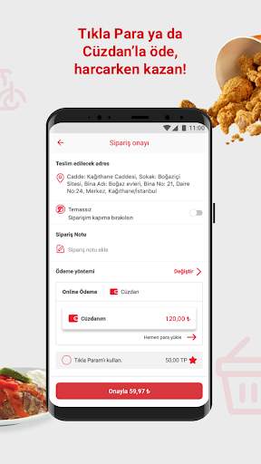 Tıkla Gelsin® - Yemek Siparişi screenshot 3