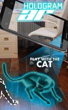AR Hologram Cat Tom screenshot 2