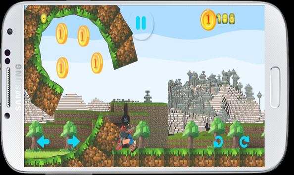 hill climb racing minecraft screenshot 8