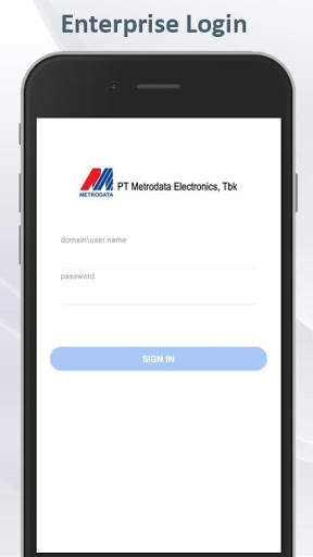 Metrodata ESS screenshot 1