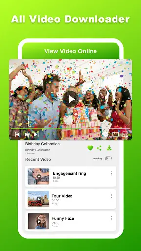 Free Video Downloader - Video Downloader App screenshot 1