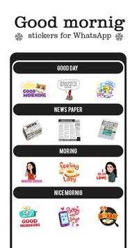 Good Morning Stickers For WhatsApp screenshot 3