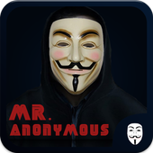 Anonymous Mask Camera icon