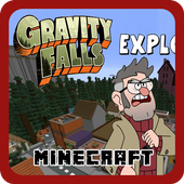 Gravity Falls Minecraft Map icon