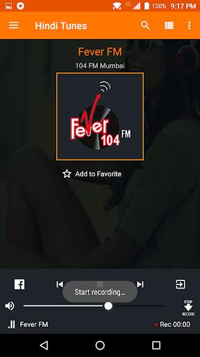 Live Hindi FM Radio - Indian Radio - Hindi Tunes screenshot 3