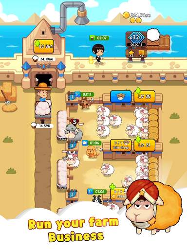 Sheep Farm : Idle Games & Tyco screenshot 12