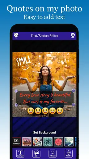 Quotes On My Pic Editor 2021 screenshot 2