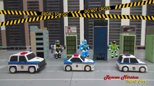 Rescue Mission Toy Police Car स्क्रीनशॉट 1