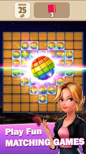 Rachel's Diary - Match 3 Romance Puzzle Games screenshot 3