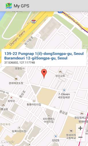 My GPS screenshot 2